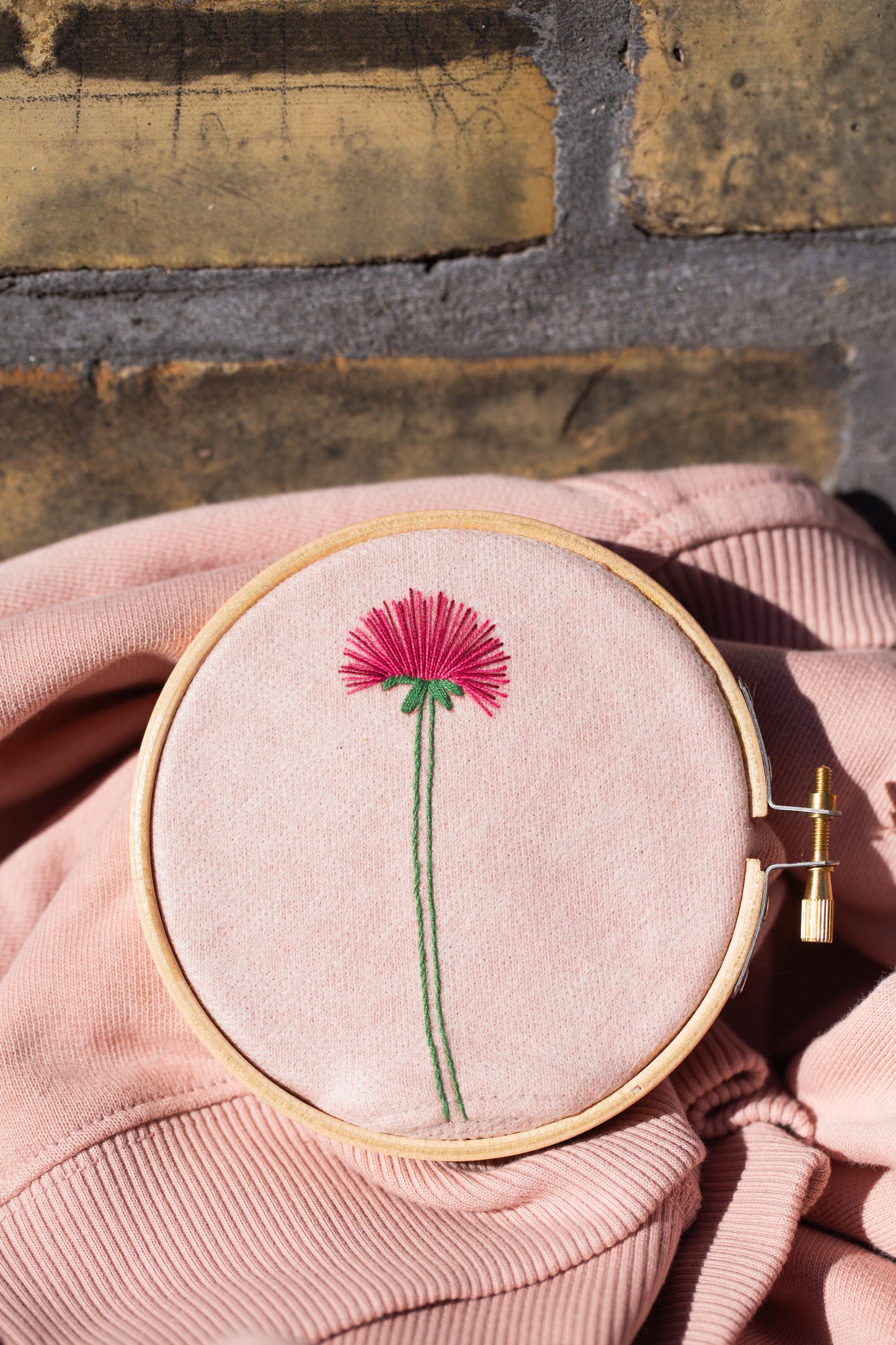 Mender Society Broderikit til Visible Mending Kornblomst